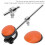 Roter Bassdrum Beater Silikon Kopf 7