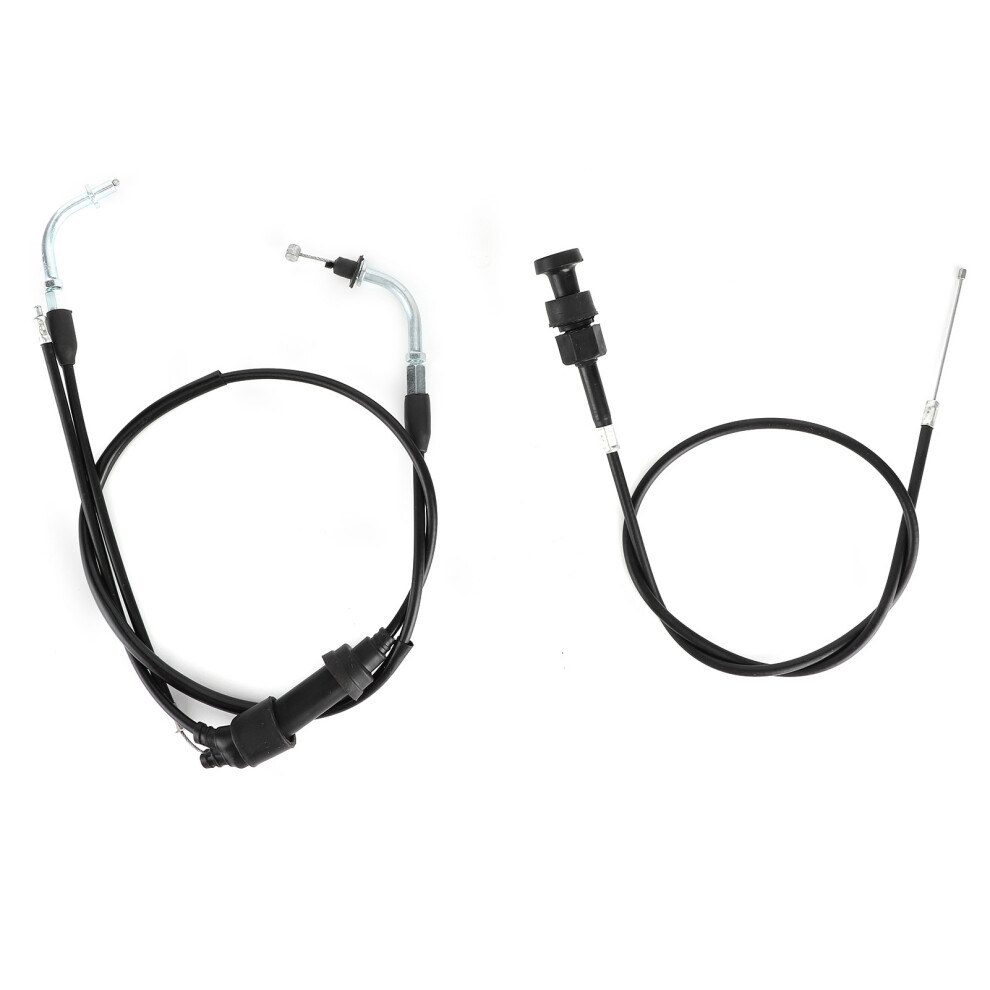 Throttle Cable Assembly For Yamaha Pw50, Easy To Install Replacement Cable With Tempered Steel Wire Core, Compatible With Dirt Bike Models For 9083649773109