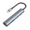 Travel Friendly 3/4 Function USB C Dock Features 100W Fast Charging 4K Video Output Fast Speed Data Transfer Capability 6