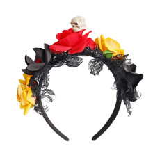 Bentiță boemă cu tematică de Halloween, coroană de flori creativă pentru costume de neuitat