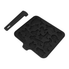 Mini Bite Size Fish Shape Stuffed Pancake Pan, Non-Stick Surface Fun Animal Shapes Electric Or Gas Stove Compatible High Heat Transfer Efficiency