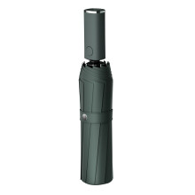 Alu stormparaply 105x65cm med 3 LED-lys og 310T