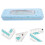 3Sets Draagbare Passer En Gradenboog Set Multifunctioneel Roze 8