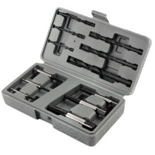 Threaded Pipe Fittings Remover Tool Water Pipe Remover Tool Damaged Screw Extractor Stuck Screws Removal Reverse Thread Bits Heavy Duty Steel Carbon