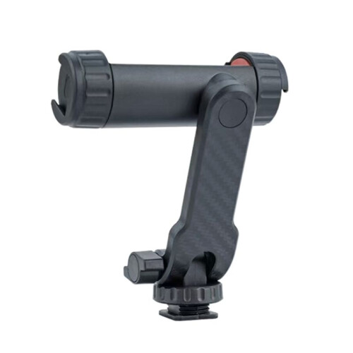 Multi-Function Phone Clip Camera External Expansion Rack Rotating Live Broadcast Fixing Clamp Black 2
