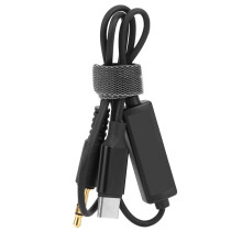 Kristallklarer HiFi-Sound, USB-C-auf-3,5-mm-Audiokabel, Typ-C-auf-Aux-Klinkenstecker, Realtek-DAC-Chip, Schnellladefunktion,