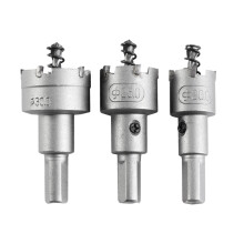 Drill Bit Hole Saw Set Tungsten Carbide Tipped Fast And Precise Cutting All In One Design Wear Resistance Impact Resistance Multi Purpose