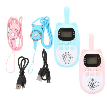 Ergonomic Walkie Talkies For Kids, Long Range2Way Radio With22Channels And VOX Function, Rechargeable Communicator With Flashlight For Outdoor
