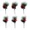 Kunstmatige dennenkersttak 14 cm 6-pack 1