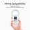 UHF Pet Microchip Scanner Handheld Reader 860-960kHZ Portable 2.4G USB BT Output RFID Tag Scanner Support Android Window 6