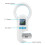 UHF Pet Microchip Scanner Handheld Reader 860-960kHZ Portable 2.4G USB BT Output RFID Tag Scanner Support Android Window 7