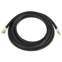 Precision Machined Threads Inert Gas Welding Hose Rugged Brass Connector Wear Resistance Flexible Hose Anti Aging Rubber Argon Compatible WP17Torch