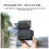 2 In1 Camera Frame Rabbit Cage with Sunshade Anti Fall Protective Housing Case for  OSMO ACTION 5 Pro / 4 / 3 3