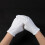 Guantes blancos de algodón resistentes (1 par) 6