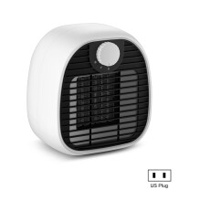 Aquecedor com termostato ajustável, design compacto e portátil que garante aquecimento seguro e eficiente com proteção contra superaquecimento,