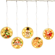 Warm White1.5m LED String Lights with Remote Control