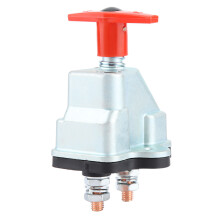 DC12V24V Battery Cut Off Switch250A Waterproof Remote Disconnect Switch Prevent Battery Drain Anti Theft System Compact Pure Copper For Automotive