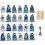 Cloth Christmas Advent Gift Bags15x10cm24-Pack 1