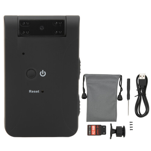 Mini Body Camera With Motion Detection Night Vision And Loop Record Feature Portable Video Recorder For Discreet Surveillance