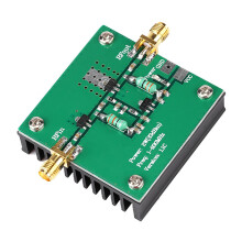 Langdurig stabiele RF-versterker 1 tot 930 MHz, 2,0 W uitgangssignaalversterkermodule met verbeterd koelsysteem en SMA-female connectoren.