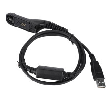 Sterke PU-draad USB-programmeerkabel voor Motorola-radio's, duurzame kabel voor walkie-talkies en 2-weg radio's, efficiënte programmering,