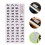 8Sheets DIY Removable PVC Piano Stickers Multi-Instrument Note Guide 7
