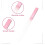 Nail file, Plastic/Steel, 15x2cm, Pink 4