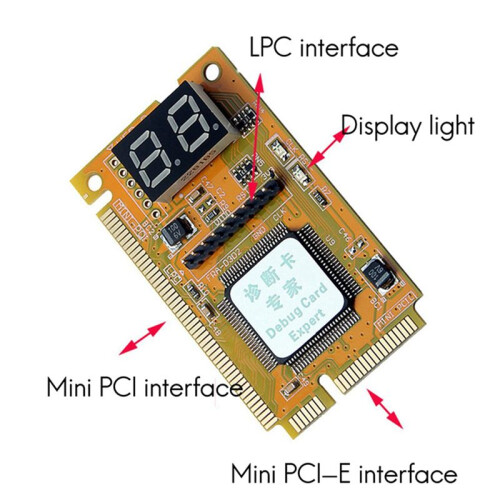 Debug Card Expert  PCI PCI-E LPC PC Diagnostic Card USB Post Card Motherboard Analyzer Tester 1