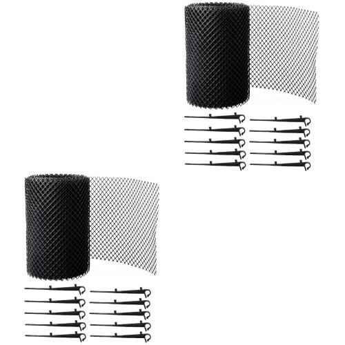 2Ensembles Filet Protecteur Noir Durable Pour Jardin Cour 2