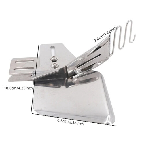 Sewing Machine Hemming Tool, Sewing Machine Pull Tube, Four Fold Pull Tube, Precision Edge Stitcher, Sewing Tools for Household Industrial 1