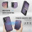 JEEHOOD Samsung Galaxy A26 5G case purple RFID MagSafe 4