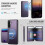 JEEHOOD Samsung Galaxy A26 5G case purple RFID MagSafe 5