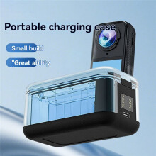 For X5 Camera Battery Charger Case Portable USB-C Rechargeable Battery Charger Digital Display Charging Box