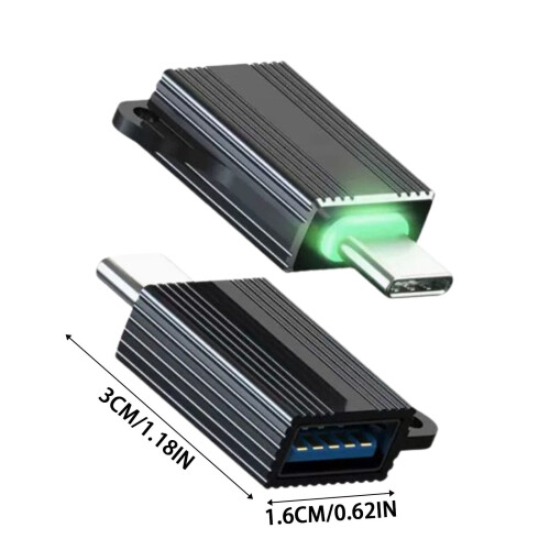 Προσαρμογέας τύπου C σε USB3.0: Η γρήγορη λύση για μεταφορά δεδομένων! Συμπαγής, 2