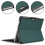 Συμβατό με το Microsoft Surface Pro11/10/9, θήκη, σκληρό πίσω κάλυμμα υπολογιστή 13" με 3