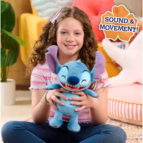 Stitch Plüschtier 28cm mit Sound- und Bewegungsfunktionen 2