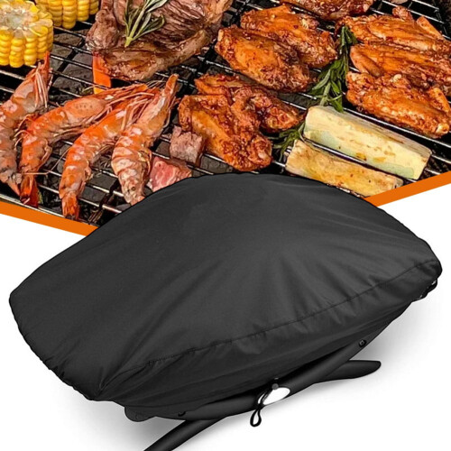 Capa impermeável para churrasqueira, compatível com as séries Weber 7110 e 7111. 2
