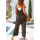 Dam Casual Jumpsuits Mörkgrå L 2