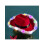 LED-lysende cowboyhatt – ensfarget, 58 cm 3