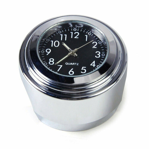 motorcycle handlebar clock thermometer motorcycle clock watches 7/8\" 2