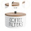 Coffee Filter Holder Basket Coffee Accessories Wooden Case Storage Box Organizer 6