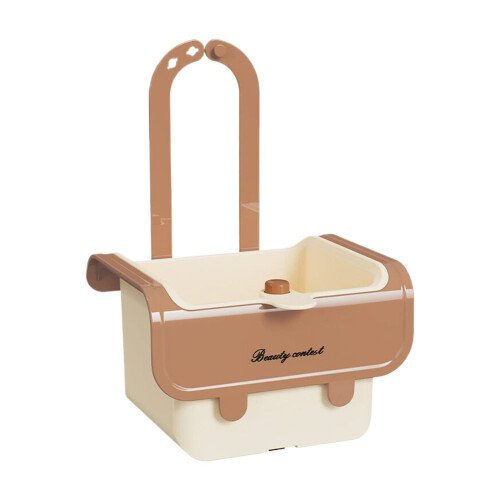 Removable Hanging Drain Filter Basket Wash Organizer | Snap Button Strainer Sink Protector Multi-Purpose Kitchen Accessory 1