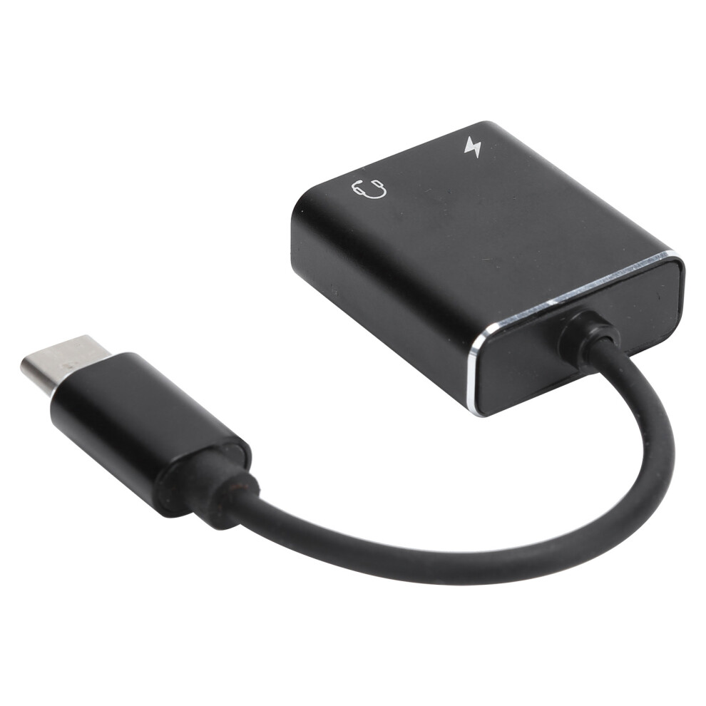 Typec Audio & Charging Cable 3.5Mm Headphone Adapter - Durable & Fast Charging 7891392124794