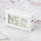 Higrômetro digital para ambientes internos com display LCD, termômetro e medidor de umidade, com sensor de umidade inteligente e seleção de  e 6