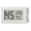 Higrômetro digital para ambientes internos com display LCD, termômetro e medidor de umidade, com sensor de umidade inteligente e seleção de  e 8