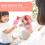Bunny Hand Puppet Pink 1Set Interactive Toy for Children Early Education Imagination Development 3
