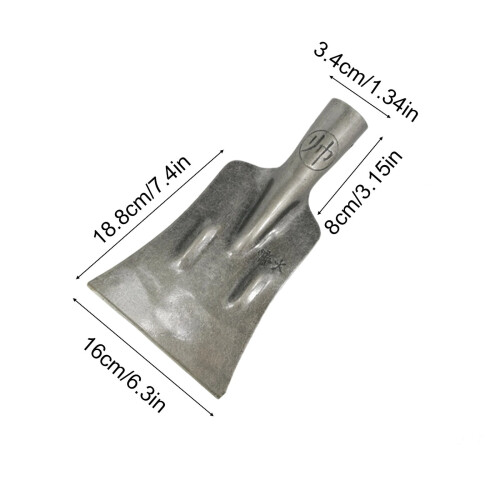 Snøryddingsspade med manganstålhode, 1 stk. 2