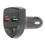 Γρήγορη φόρτιση Διπλές θύρες φόρτισης USB Πομπός FM για αυτοκίνητο, ασύρματος 6