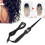 Adjustable Temperature Curling Wand with Ceramic Coating and Fast Heating Function for Quick and Versatile Hairstyling 3