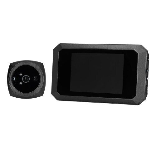 Electronic Door Viewer Digital Electric Peephole Night Vision Function Wireless Viewer Camera Motion Detection Visitor Recording Human Detection 1